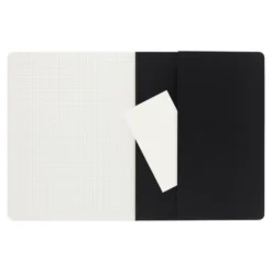 Moleskine Squared Black Cahier 19cm x 25cm [pack of 3]