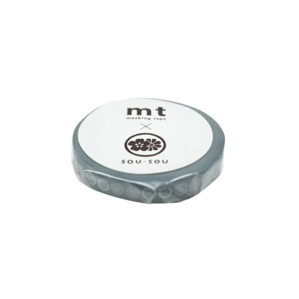 mt × SOUSOU Washi Tape - Flower Embroidery - 7mm