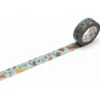 mt ex Washi Tape - Embroidery, Fox and Squirrel - 15mm