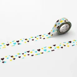 mt for kids Washi Tape - Motif Heart - 15mm