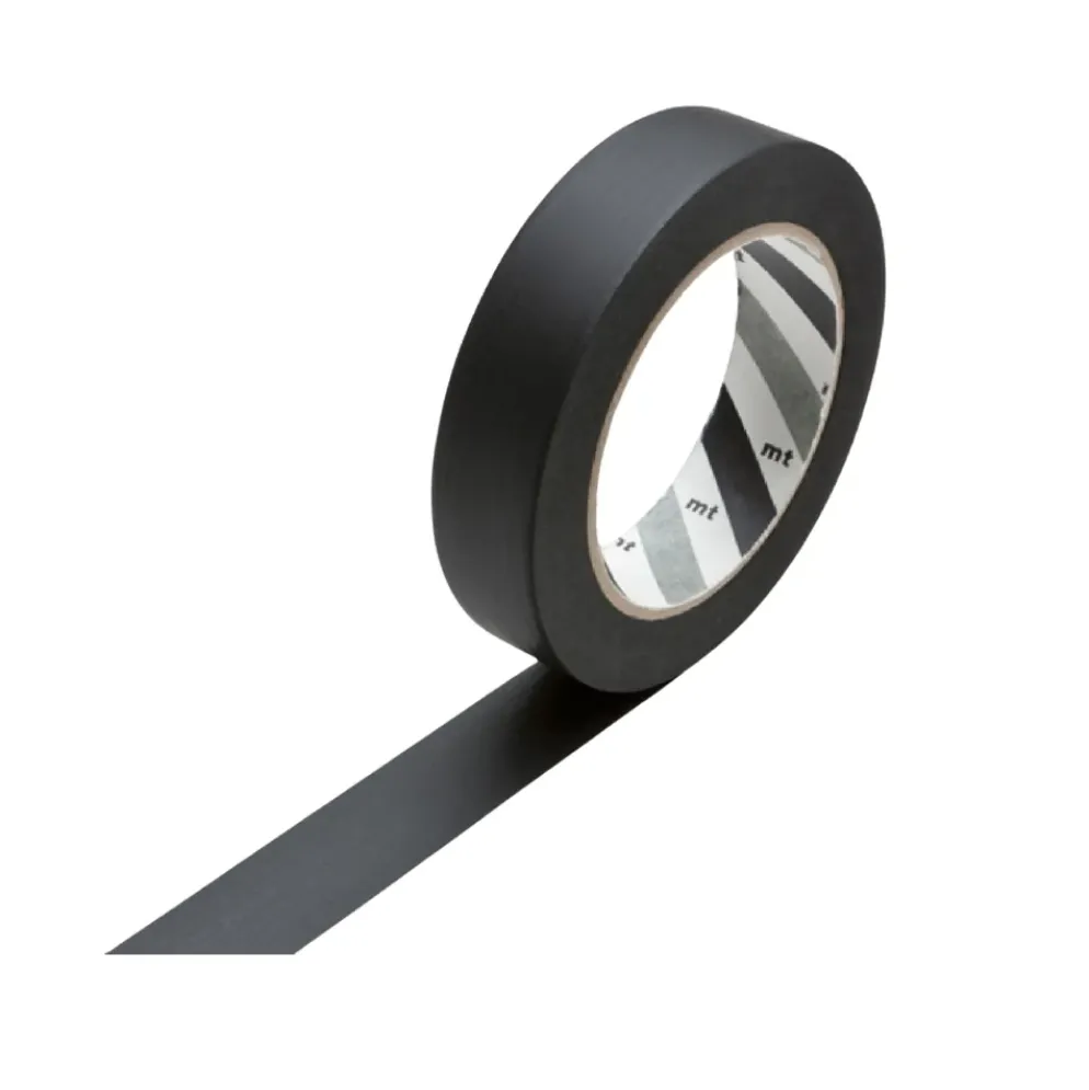 mt Foto Washi Tape - Black - 25mm