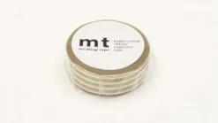 MT Masking Tape 1P Deco - Border Gold 2