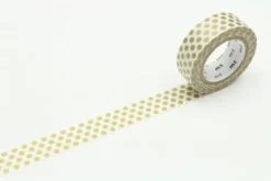 MT Masking Tape 1P Deco - Dot Gold 2