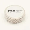 MT Masking Tape 1P Deco - Dot Milk Tea