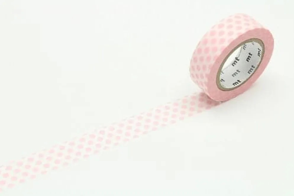 MT Masking Tape 1P Deco - Dot Strawberry Milk