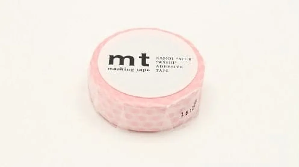 MT Masking Tape 1P Deco - Dot Strawberry Milk
