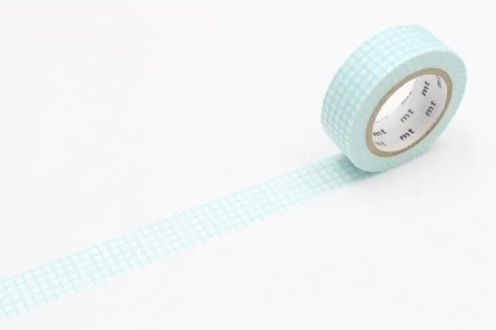MT Masking Tape 1P Deco - Hougan Mint Blue