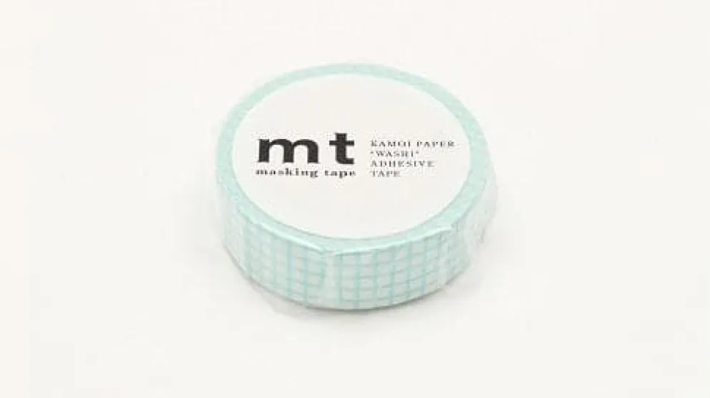 MT Masking Tape 1P Deco - Hougan Mint Blue