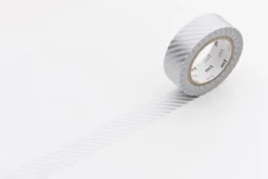 mt Masking Tape 1P Deco - Stripe Silver