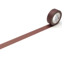mt 1P Basic Washi Tape - Grayish Red - 15mm