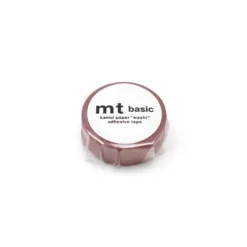mt 1P Basic Washi Tape - Light Vermilion - 15mm
