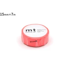 mt 1P Basic Washi Tape - Shocking Red - 15mm