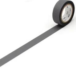 mt 1P Basic Washi Tape 15mm - Matte Gray