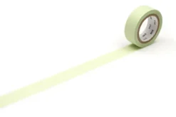 mt 1P Basic Washi Tape 15mm - Pastel Leaf