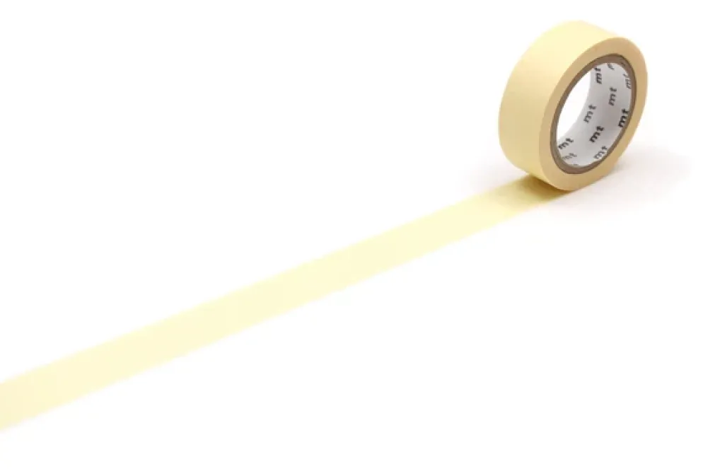 mt 1P Basic Washi Tape 15mm - Pastel Sunflower