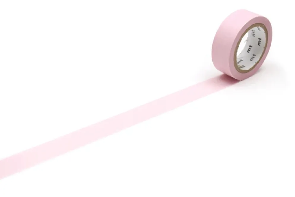 mt 1P Basic Washi Tape 15mm - Pastel Rose