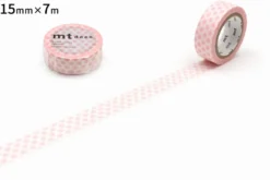 mt 1P Deco Washi Tape - Dot Strawberry Milk - 15mm