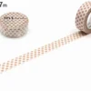 mt 1P Deco Washi Tape - Dot Milk Tea - 15mm