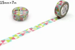 mt 1P Deco Washi Tape - Shimasan Kaku Pink - 15mm