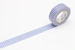 mt 1P Deco Washi Tape 15mm - Hougan Blueberry