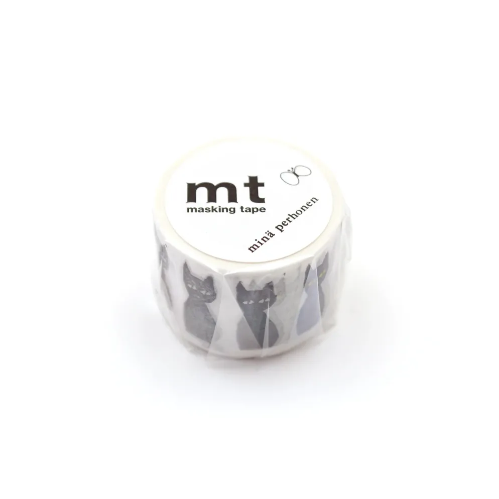 mt x minä perhonen Washi Tape - Kuro-Neko - 35mm