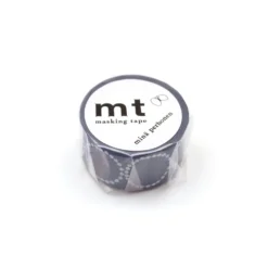 mt x minä perhonen Washi Tape - Tambourine Petit Navy - 25mm