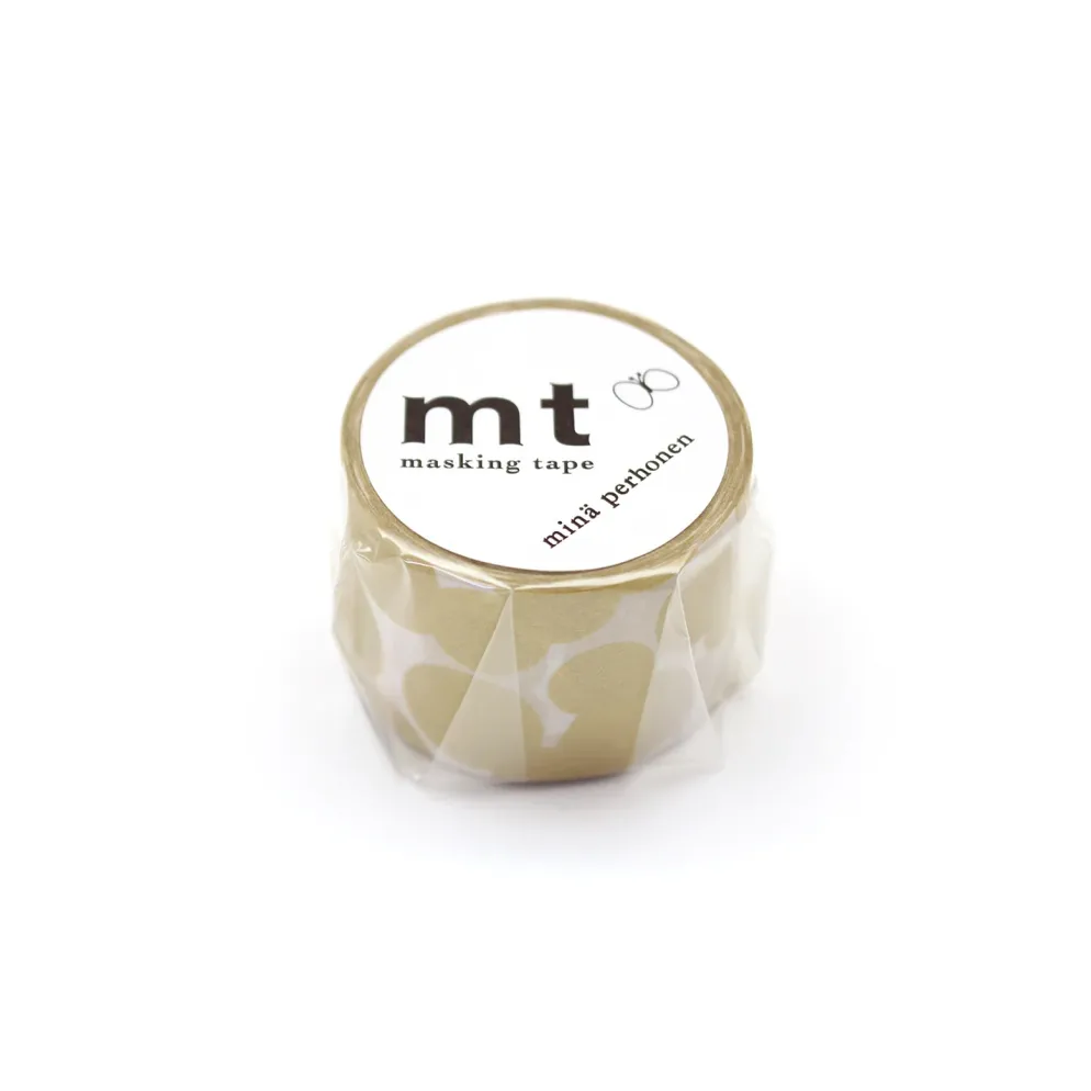 mt x minä perhonen Washi Tape - Soda Water Gold - 35mm