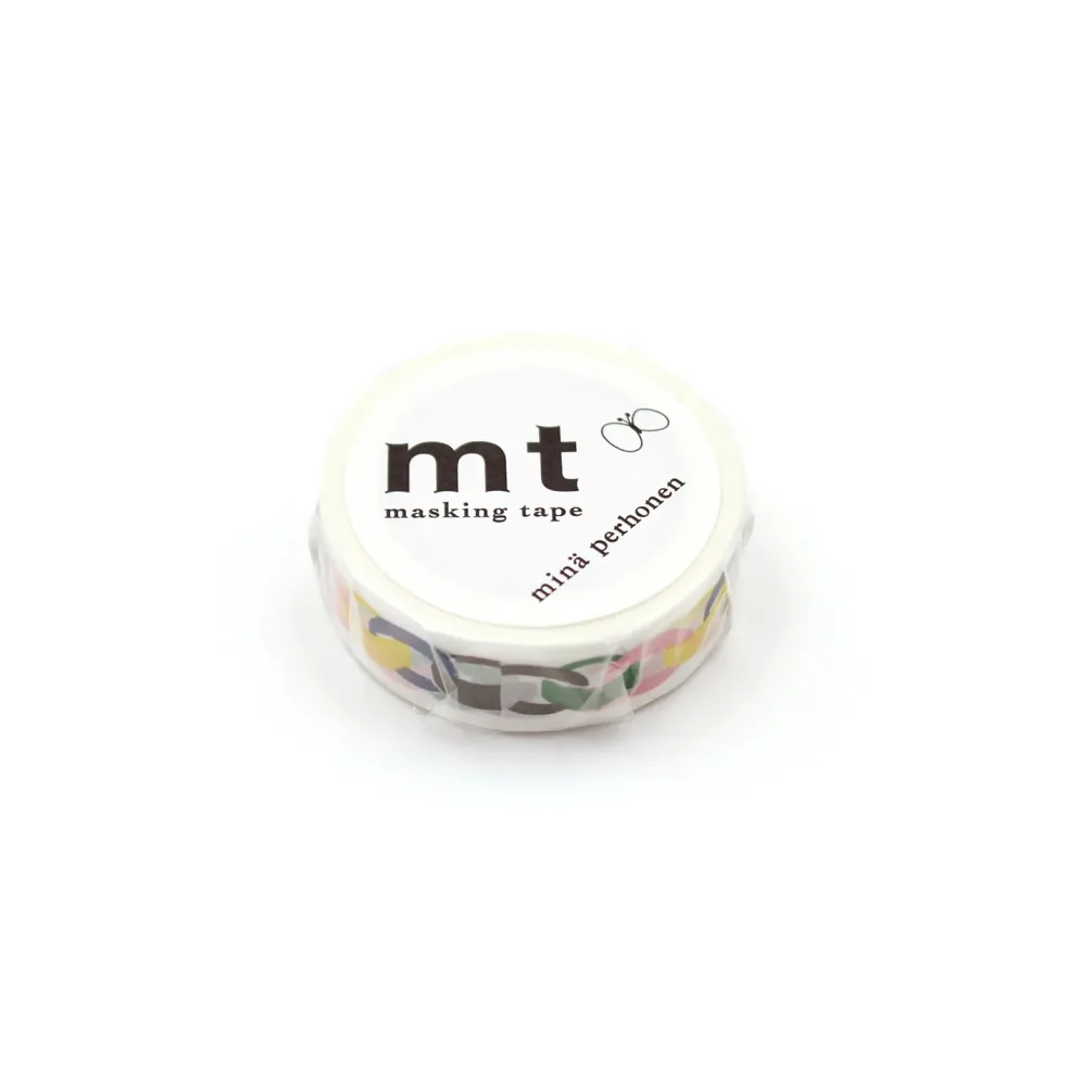 mt x minä perhonen Washi Tape - Vivid Ring - 15mm