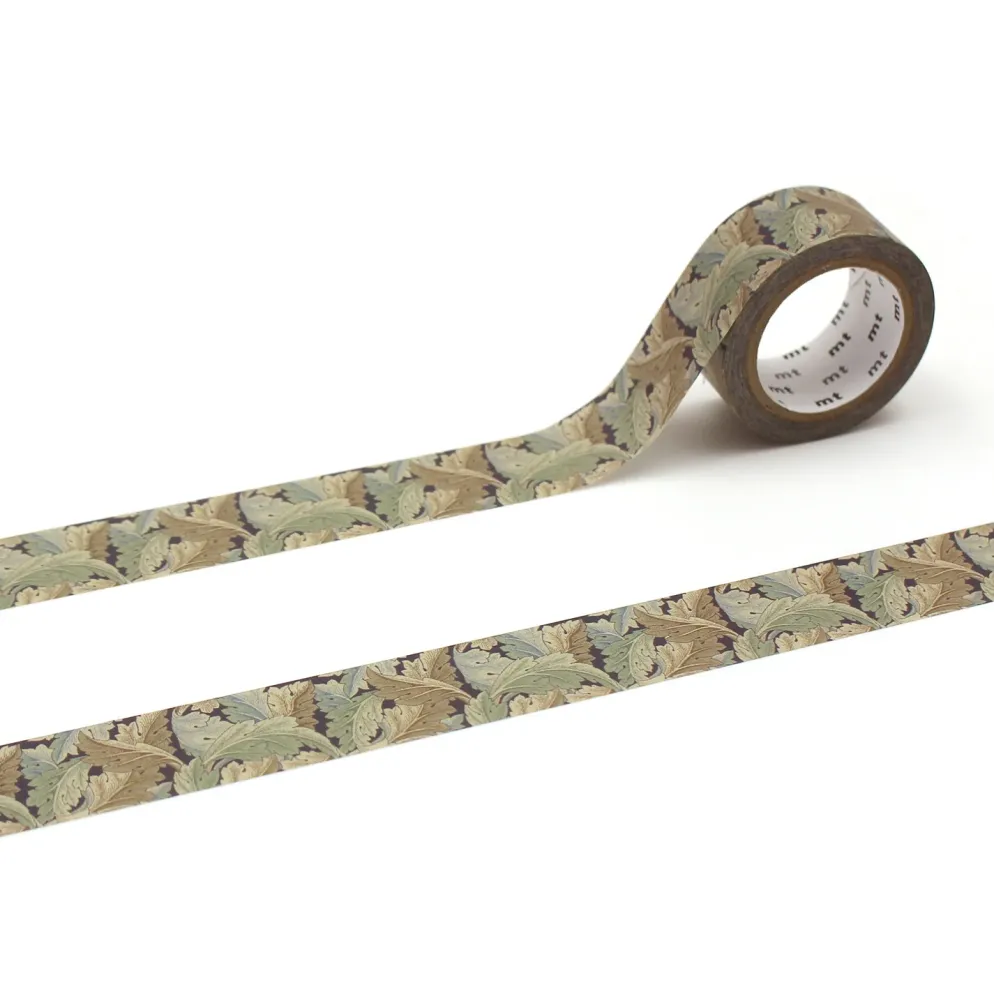 mt x William Morris Washi Tape - Acanthus - 20mm