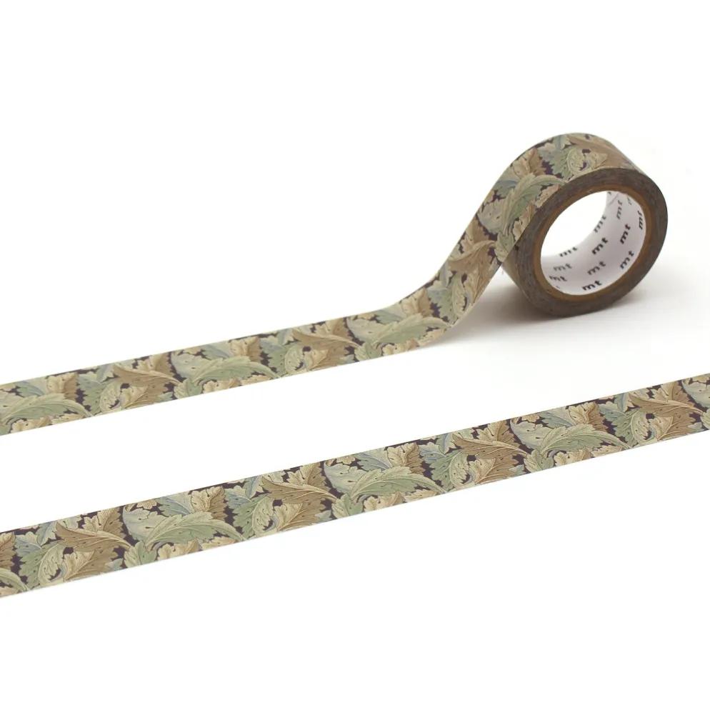 mt x William Morris Washi Tape - Acanthus - 20mm