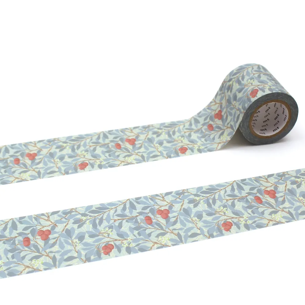 mt x William Morris Washi Tape - Arbutus - 50mm