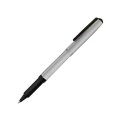 Ohto CR02 Ceramic Rollerball Pen - Matte Silver