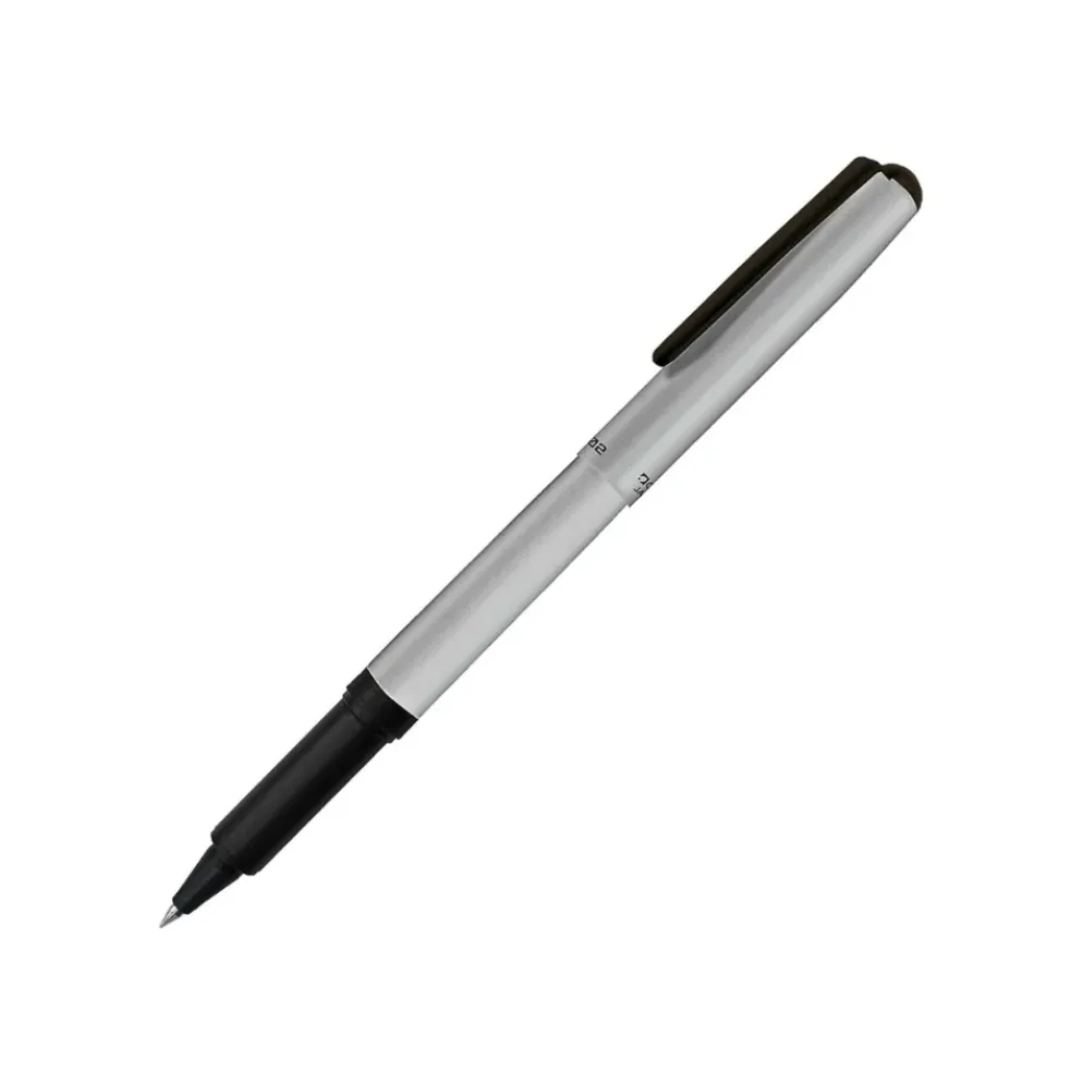 Ohto CR02 Ceramic Rollerball Pen - Matte Silver