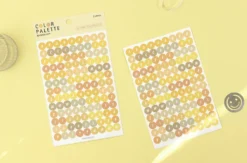 Paperian Colour Palette Stickers - Alphabet & Numbers