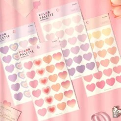 Paperian Colour Palette Stickers - Heart