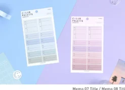 Paperian Colour Palette Stickers - Memo