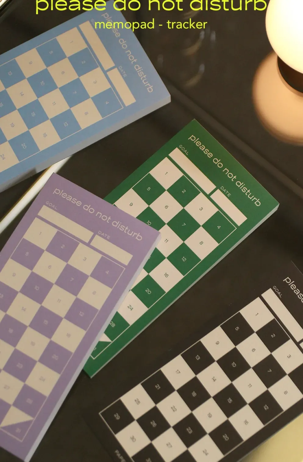 Paperian Do Not Disturb Memopad Tracker
