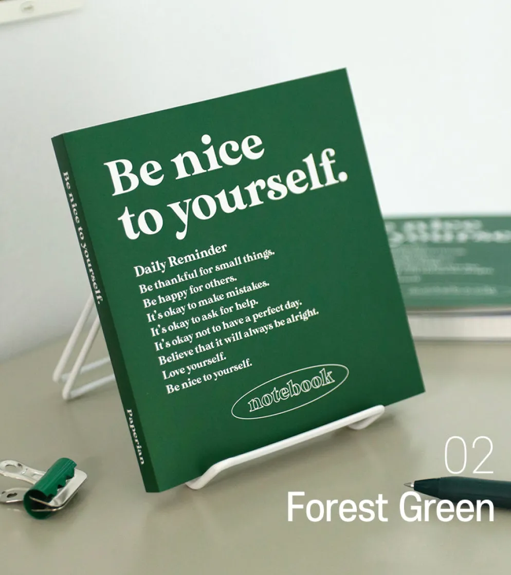 Paperian 'Be Nice To Yourself' Notebook
