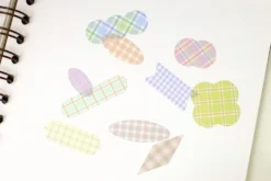 Paperian Colour Palette Stickers – Translucent Pastel Shapes for Journals & Planners