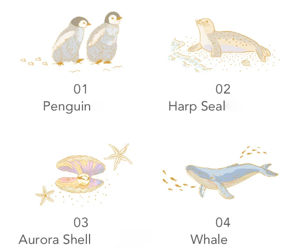 Paperian Letter Set - Sea