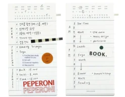 Paperian Lists To Live By Daily Handy Planner