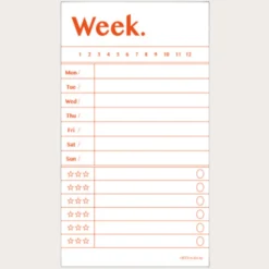 Paperian Lists To Live by Memo Pad [8 Styles]