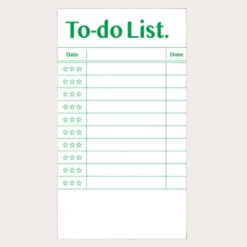 Paperian Lists To Live by Memo Pad [8 Styles]