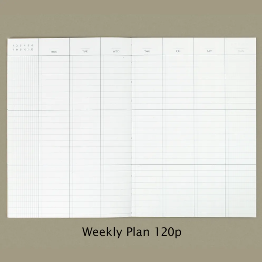 Paperian Lists To Live By Undated Planner