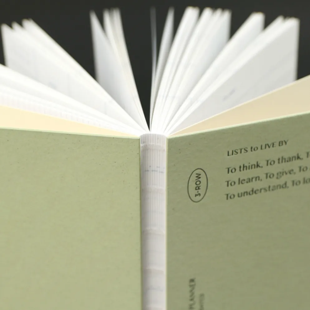Paperian Lists To Live By Undated Planner