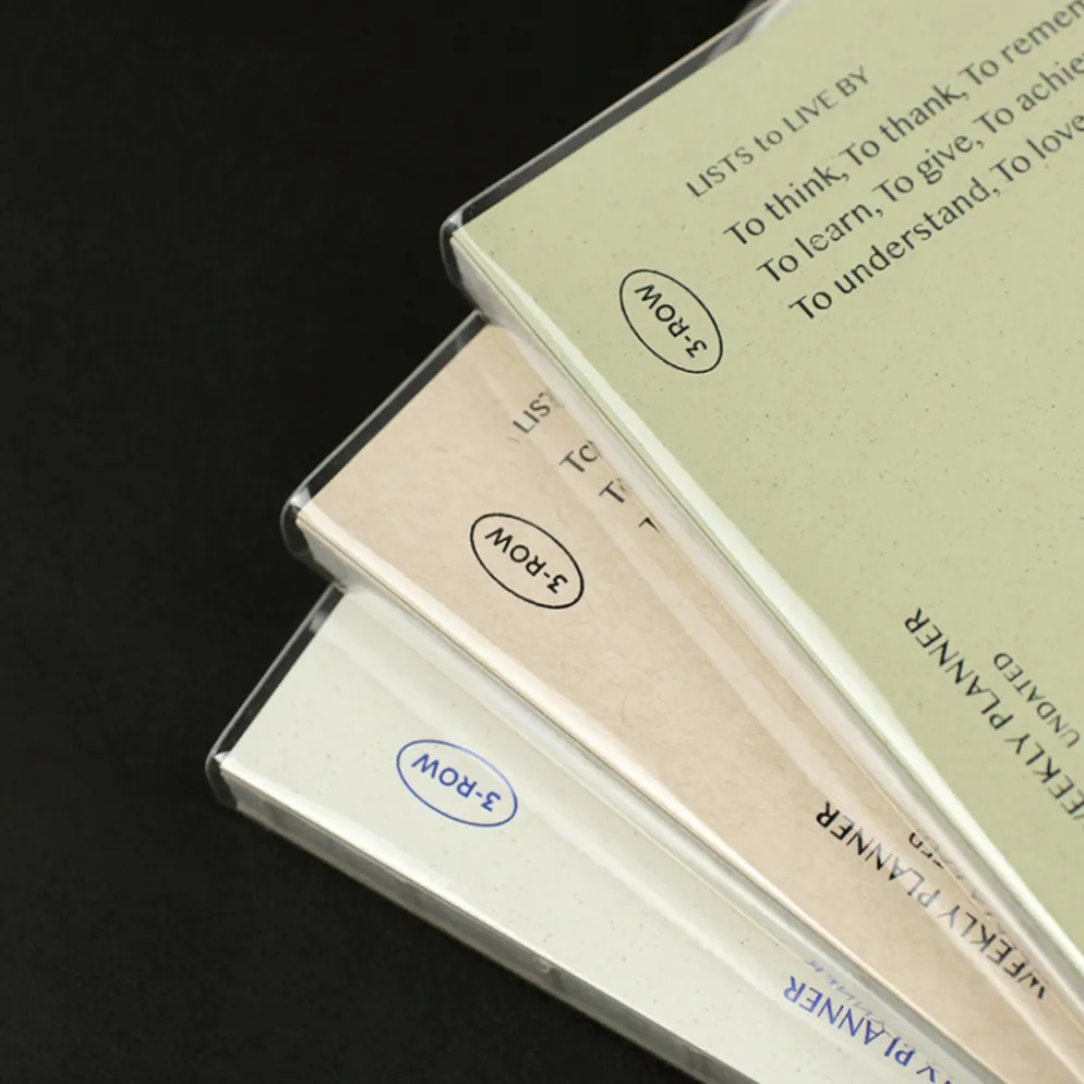 Paperian Lists To Live By Undated Planner