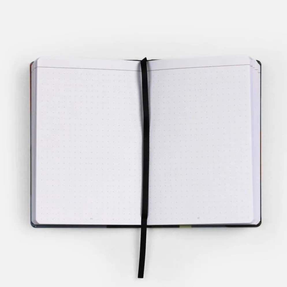 Papier Tigre Canvas Notebook (A6, Dot-Grid) - City