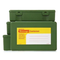 Penco Stackable Storage Containers – Set of 4 Retro Organiser Boxes