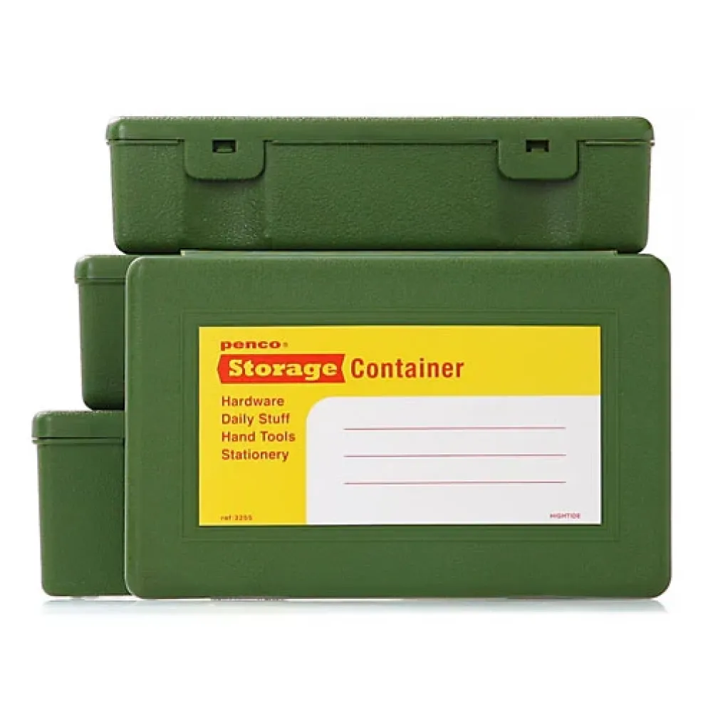 Penco Stackable Storage Containers – Set of 4 Retro Organiser Boxes