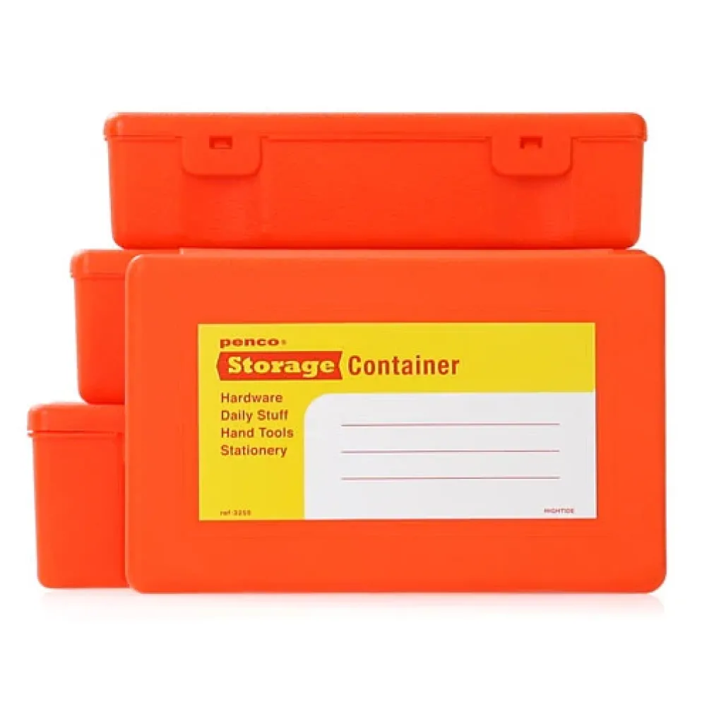 Penco Stackable Storage Containers – Set of 4 Retro Organiser Boxes